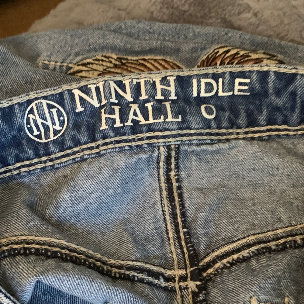 Ninth Idle Hall Light Blue Women's Wide Leg Jeans